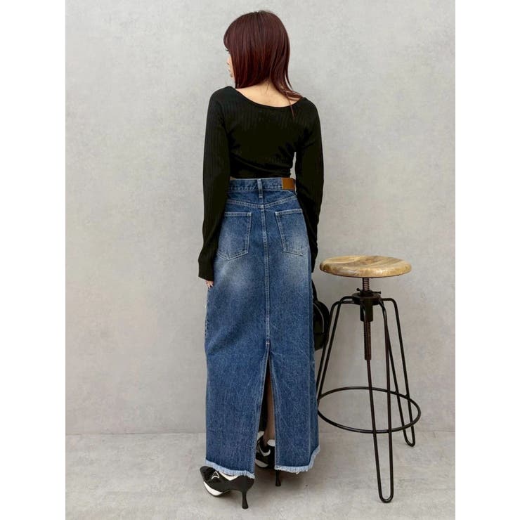 ストラップデザインリブニットトップス | EVRIS | 詳細画像29 