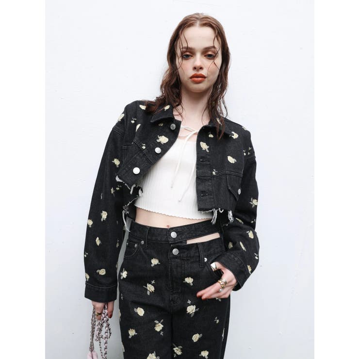 ストラップデザインリブニットトップス | EVRIS | 詳細画像40 