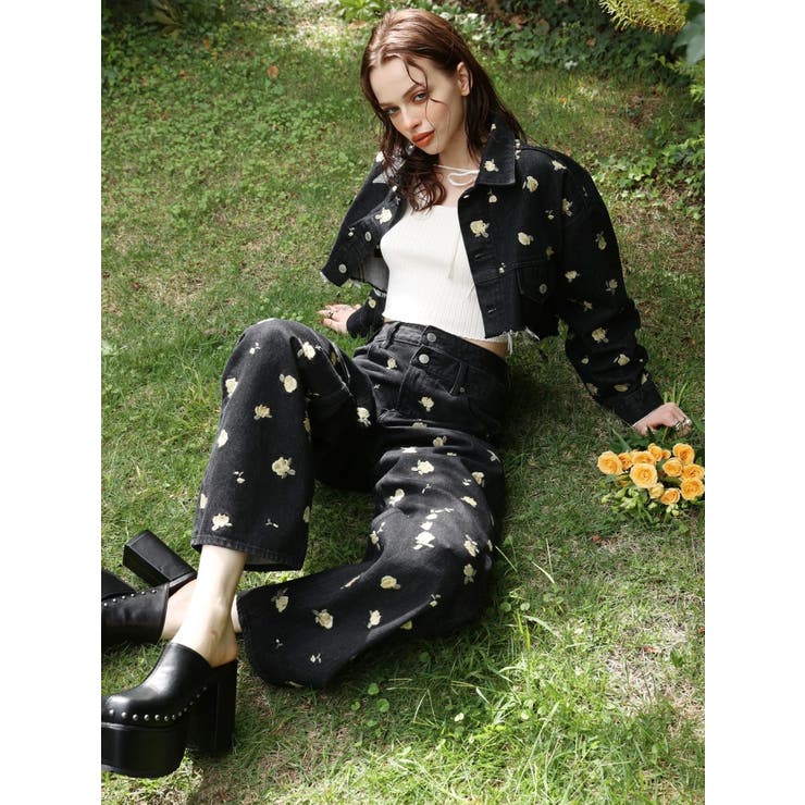 ストラップデザインリブニットトップス | EVRIS | 詳細画像41 