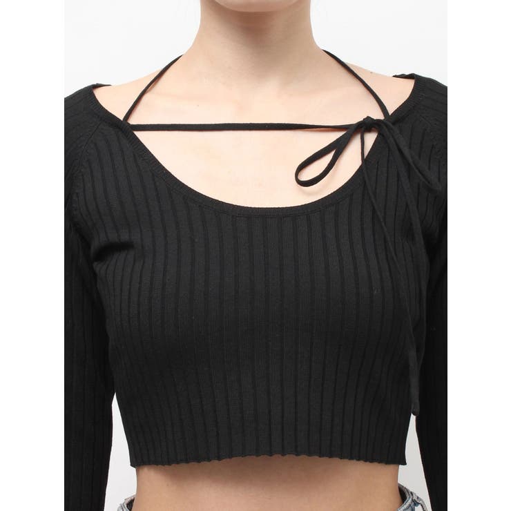 ストラップデザインリブニットトップス | EVRIS | 詳細画像46 