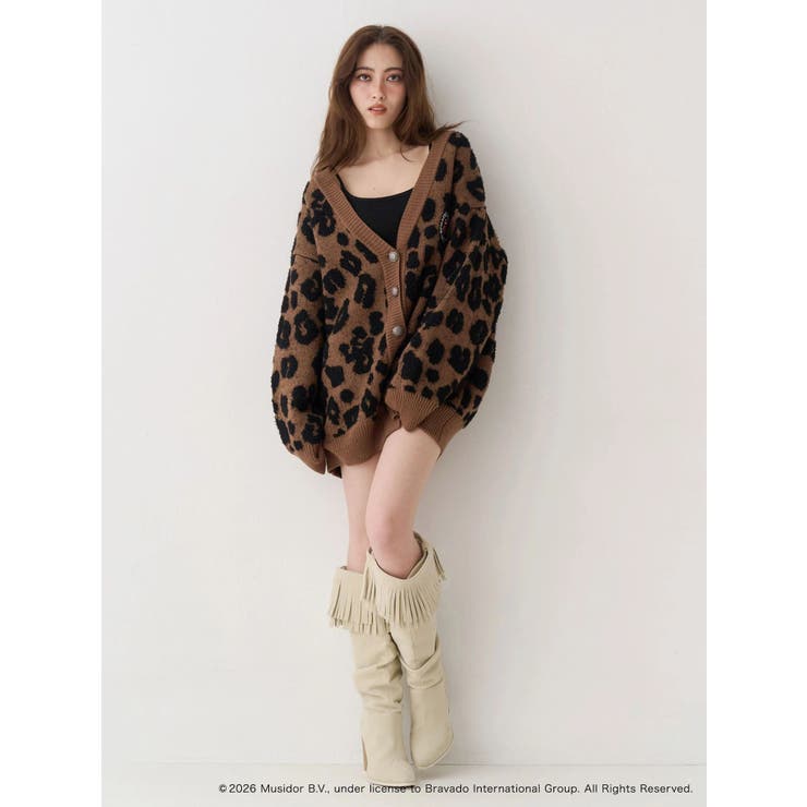 【ザ・ローリング・ストーンズ】Vネックカーディガン | EVRIS | 詳細画像12 