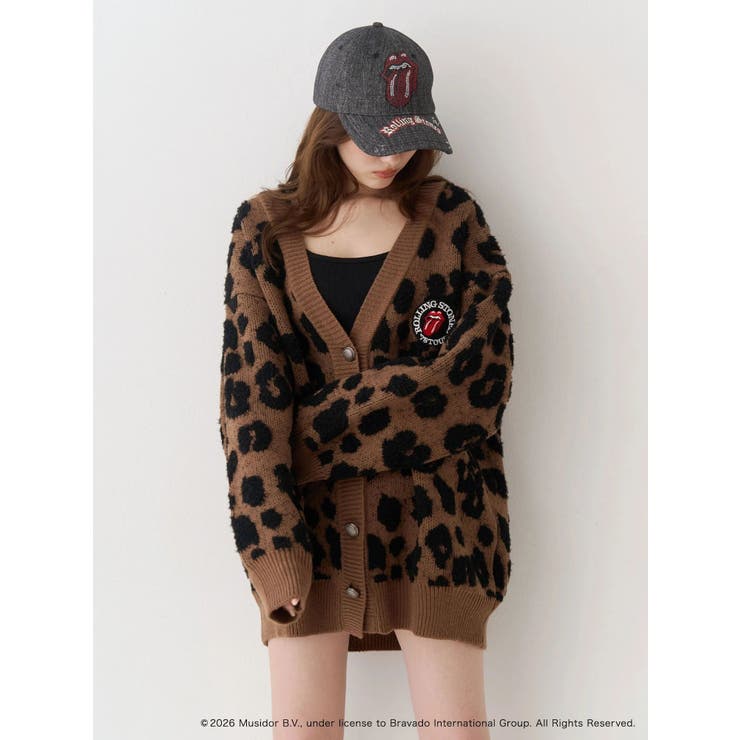 【ザ・ローリング・ストーンズ】Vネックカーディガン | EVRIS | 詳細画像17 