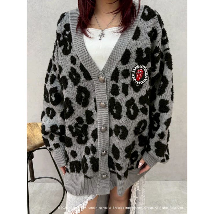 【ザ・ローリング・ストーンズ】Vネックカーディガン | EVRIS | 詳細画像22 