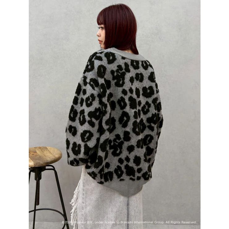 【ザ・ローリング・ストーンズ】Vネックカーディガン | EVRIS | 詳細画像26 