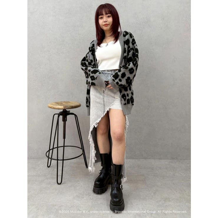 【ザ・ローリング・ストーンズ】Vネックカーディガン | EVRIS | 詳細画像30 