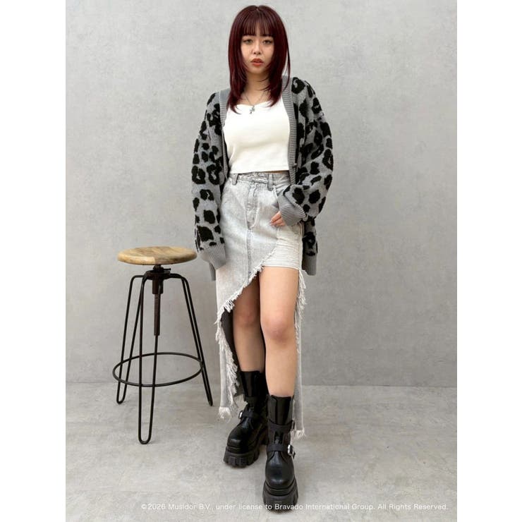 【ザ・ローリング・ストーンズ】Vネックカーディガン | EVRIS | 詳細画像31 