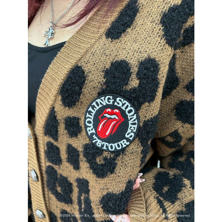 【ザ・ローリング・ストーンズ】Vネックカーディガン | EVRIS | 詳細画像34 