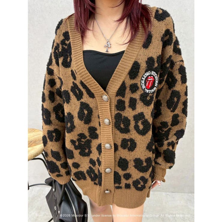 【ザ・ローリング・ストーンズ】Vネックカーディガン | EVRIS | 詳細画像35 