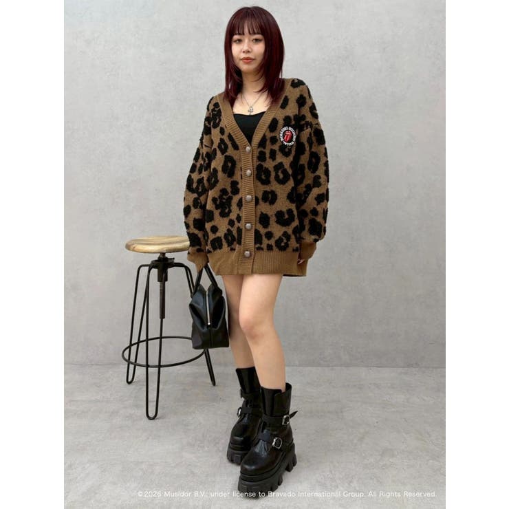 【ザ・ローリング・ストーンズ】Vネックカーディガン | EVRIS | 詳細画像43 