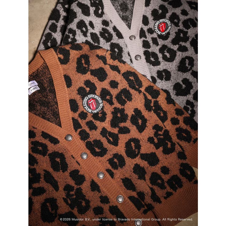 【ザ・ローリング・ストーンズ】Vネックカーディガン | EVRIS | 詳細画像46 