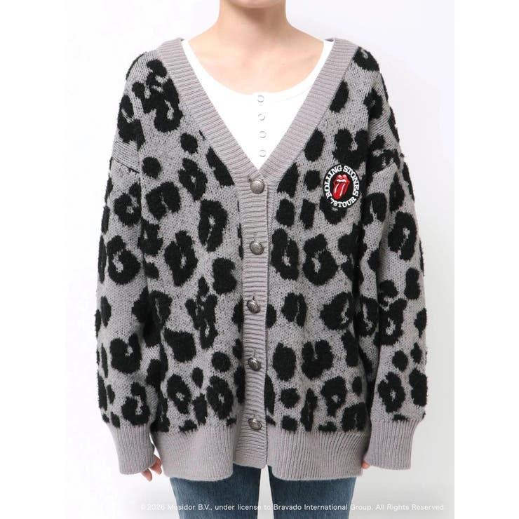 【ザ・ローリング・ストーンズ】Vネックカーディガン | EVRIS | 詳細画像48 