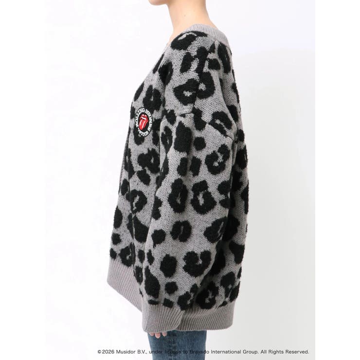 【ザ・ローリング・ストーンズ】Vネックカーディガン | EVRIS | 詳細画像49 