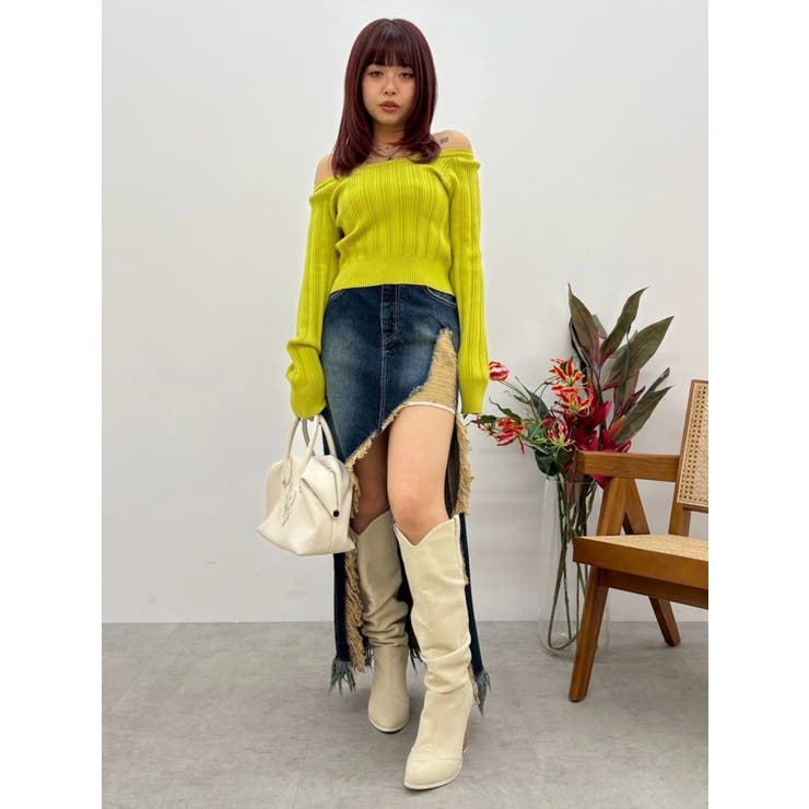 2WAYバックリボンニットトップス | EVRIS | 詳細画像35 