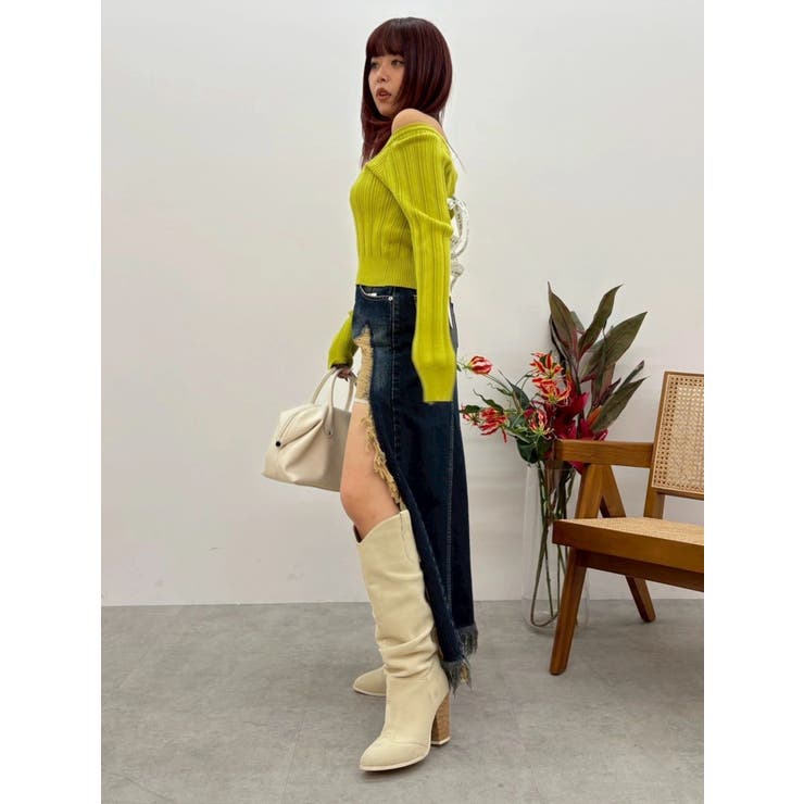 2WAYバックリボンニットトップス | EVRIS | 詳細画像36 