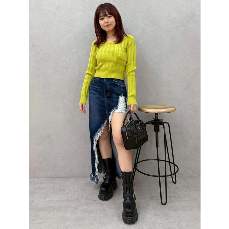 2WAYバックリボンニットトップス | EVRIS | 詳細画像41 