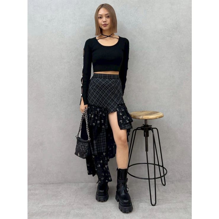 アームビジューニットトップス | EVRIS | 詳細画像19 