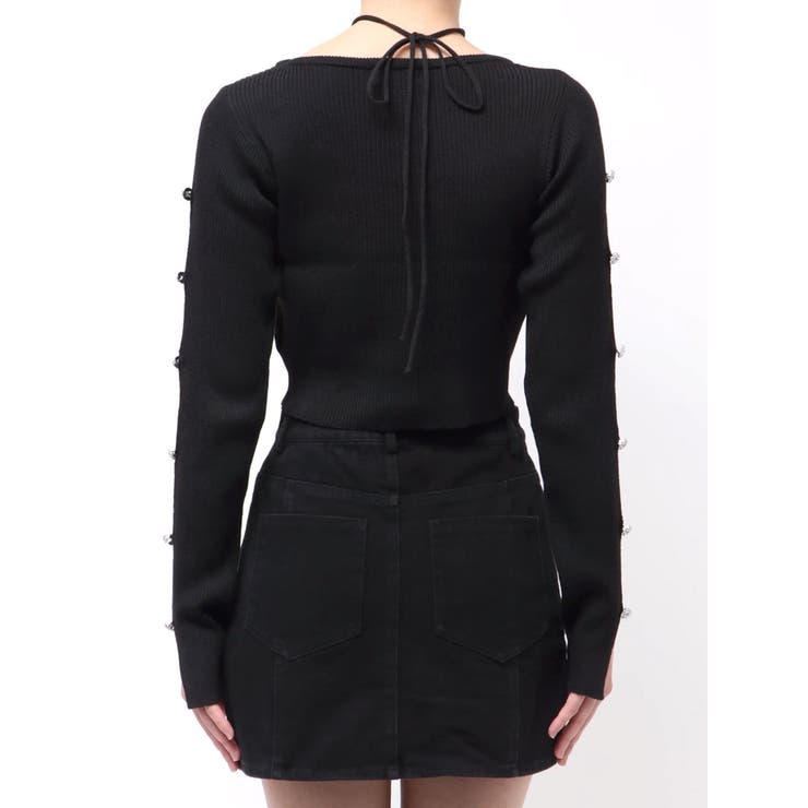 アームビジューニットトップス | EVRIS | 詳細画像39 