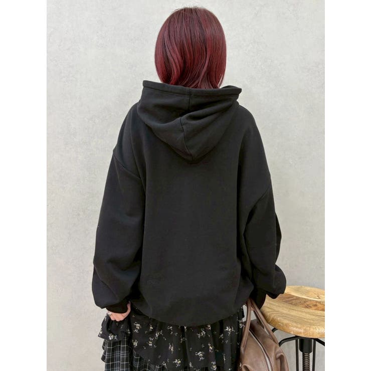 EVRISロゴオーバーサイズフーディー | EVRIS | 詳細画像12 