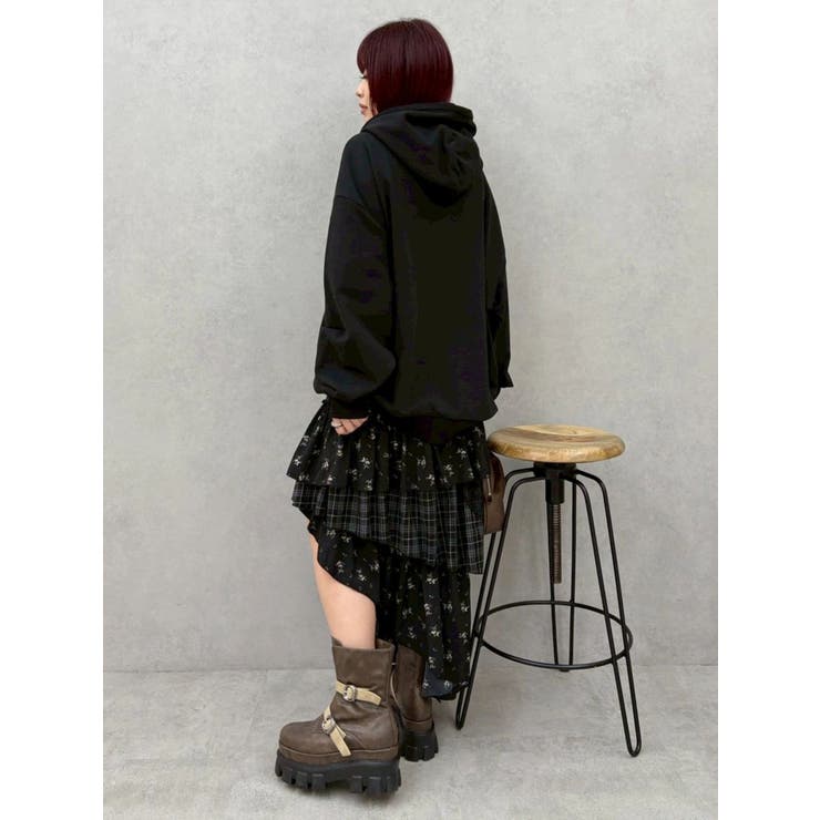 EVRISロゴオーバーサイズフーディー | EVRIS | 詳細画像13 