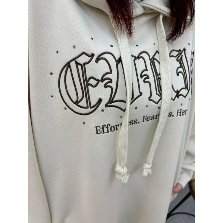 EVRISロゴオーバーサイズフーディー | EVRIS | 詳細画像24 