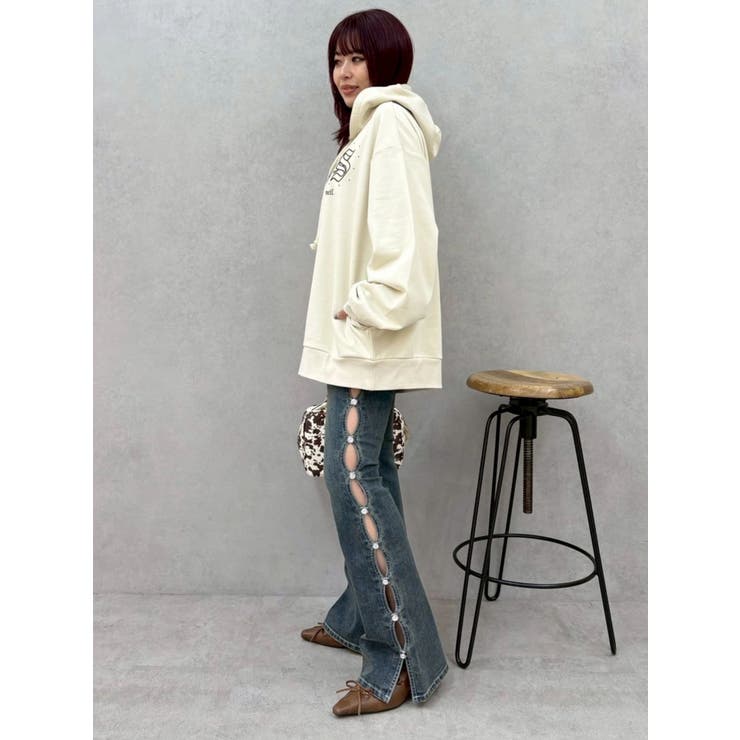 EVRISロゴオーバーサイズフーディー | EVRIS | 詳細画像29 