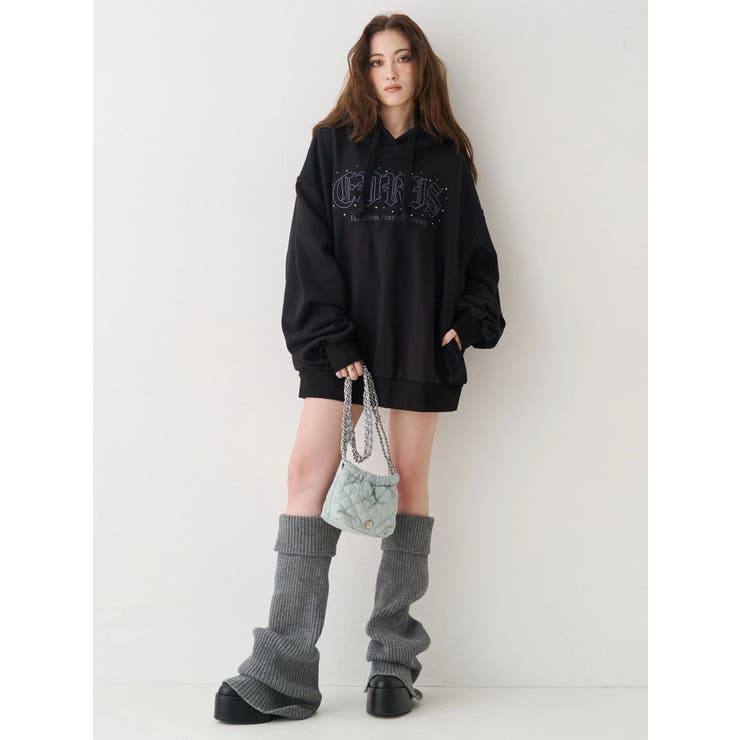 EVRISロゴオーバーサイズフーディー | EVRIS | 詳細画像8 