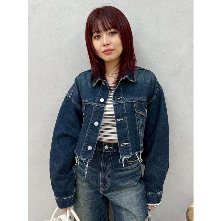 バックオープンショートリブトップス | EVRIS | 詳細画像33 