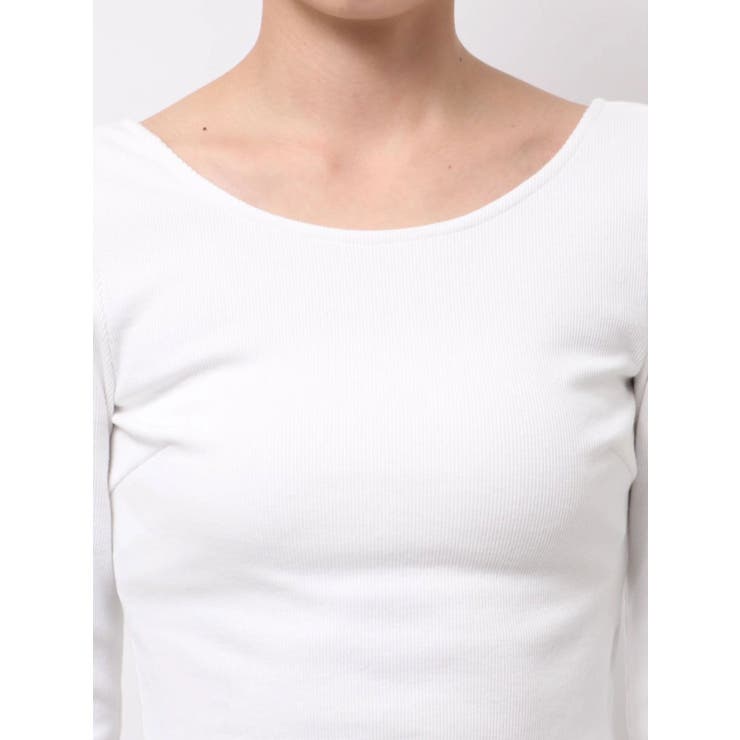 バックオープンショートリブトップス | EVRIS | 詳細画像45 