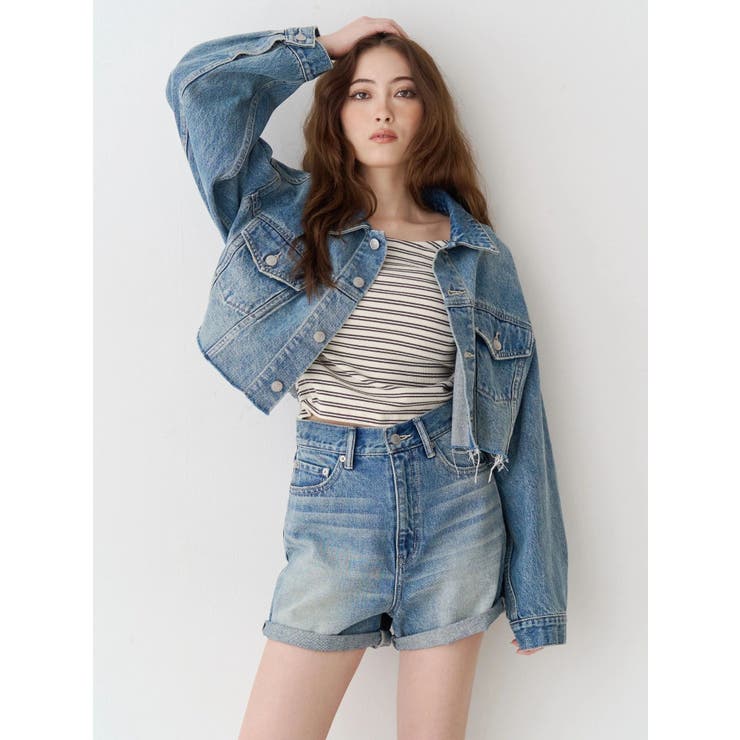 バックオープンショートリブトップス | EVRIS | 詳細画像8 