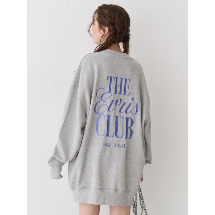 THE EVRIS CLUB BIG スウェットトップス | EVRIS | 詳細画像1 