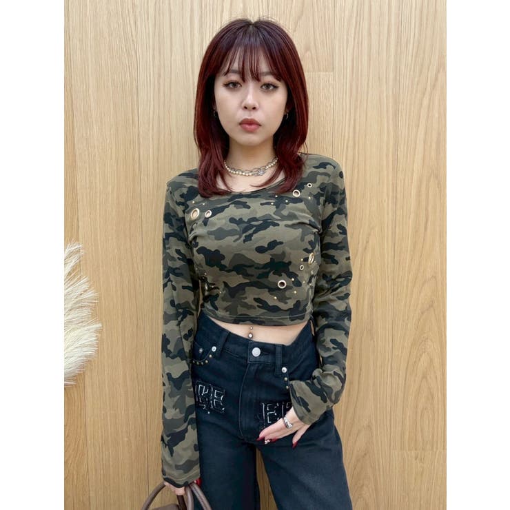 ミックス | アイレットクロップドロンＴ | EVRIS