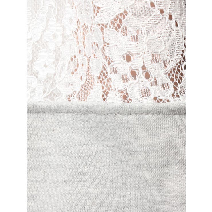 レースEmbroideryスウェットトップス | EVRIS | 詳細画像42 