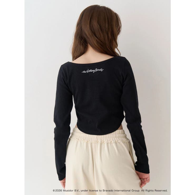 【ザ・ローリング・ストーンズ】ヘンリーネックトップス | EVRIS | 詳細画像12 