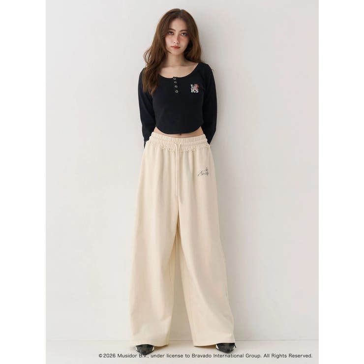 【ザ・ローリング・ストーンズ】ヘンリーネックトップス | EVRIS | 詳細画像15 