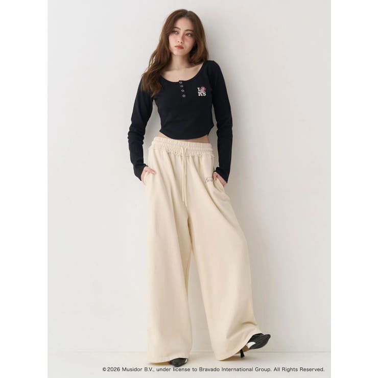 【ザ・ローリング・ストーンズ】ヘンリーネックトップス | EVRIS | 詳細画像16 