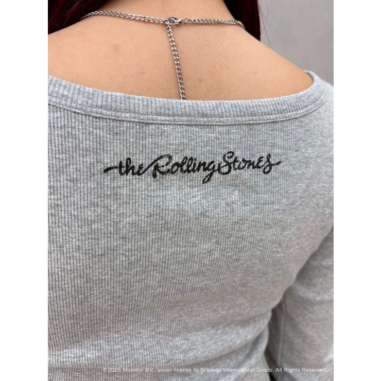 【ザ・ローリング・ストーンズ】ヘンリーネックトップス | EVRIS | 詳細画像33 