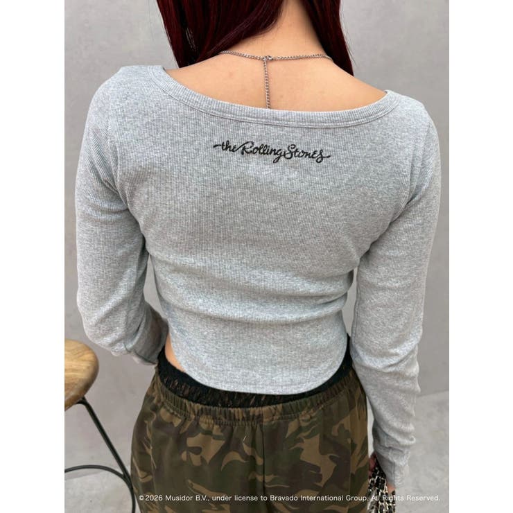 【ザ・ローリング・ストーンズ】ヘンリーネックトップス | EVRIS | 詳細画像34 