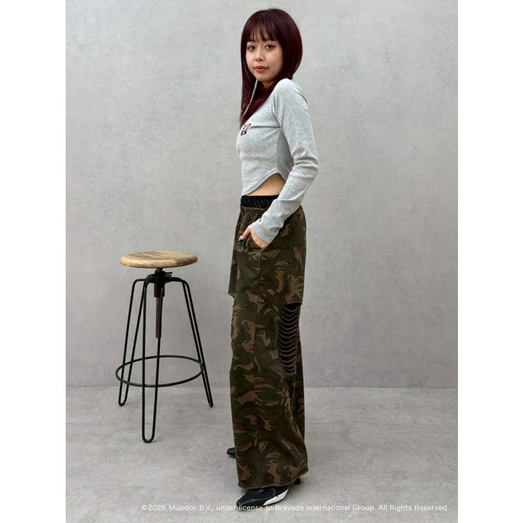 【ザ・ローリング・ストーンズ】ヘンリーネックトップス | EVRIS | 詳細画像41 