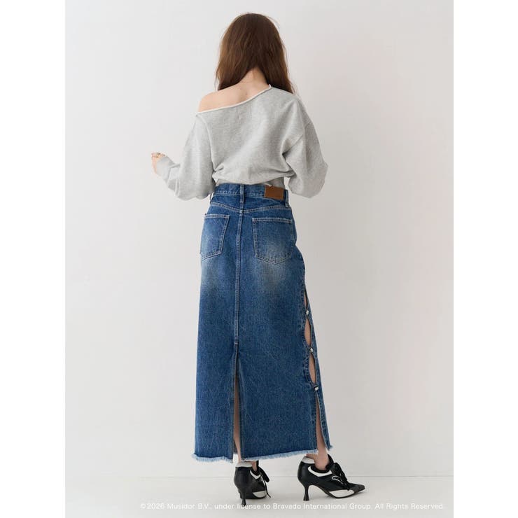 【ザ・ローリング・ストーンズ】ワンショルスウェット | EVRIS | 詳細画像12 