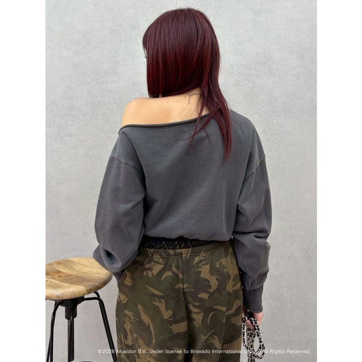 【ザ・ローリング・ストーンズ】ワンショルスウェット | EVRIS | 詳細画像22 