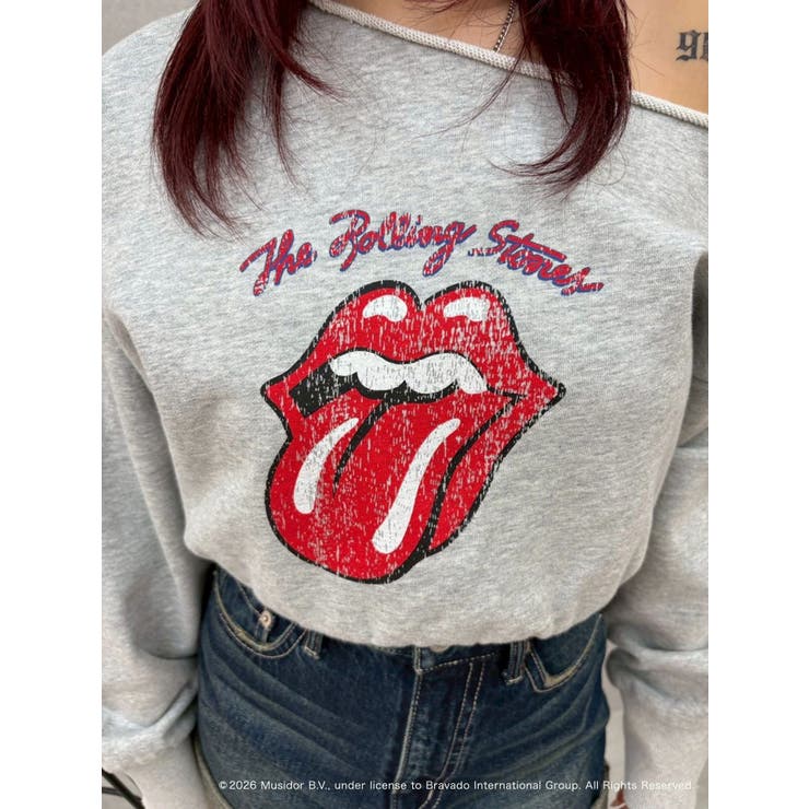 【ザ・ローリング・ストーンズ】ワンショルスウェット | EVRIS | 詳細画像30 