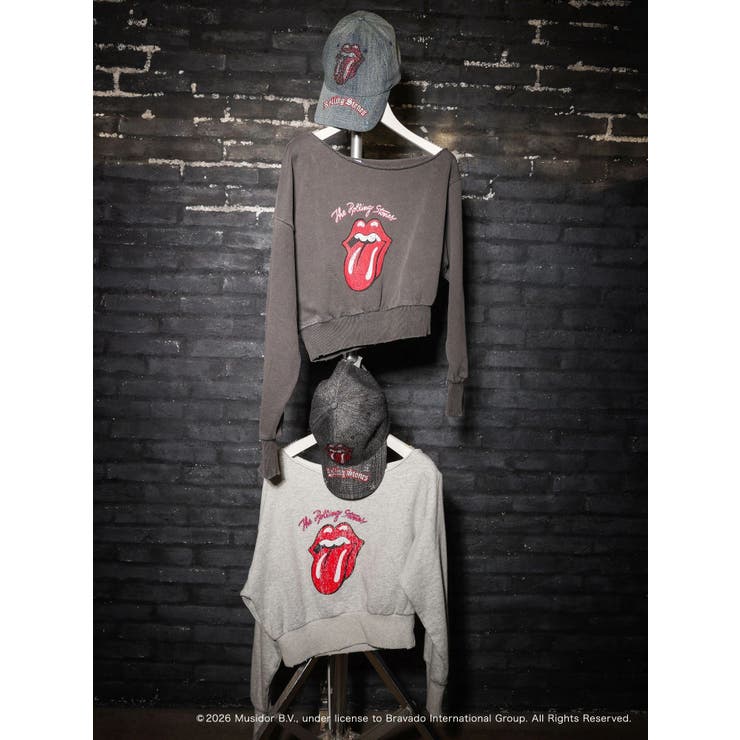 【ザ・ローリング・ストーンズ】ワンショルスウェット | EVRIS | 詳細画像40 