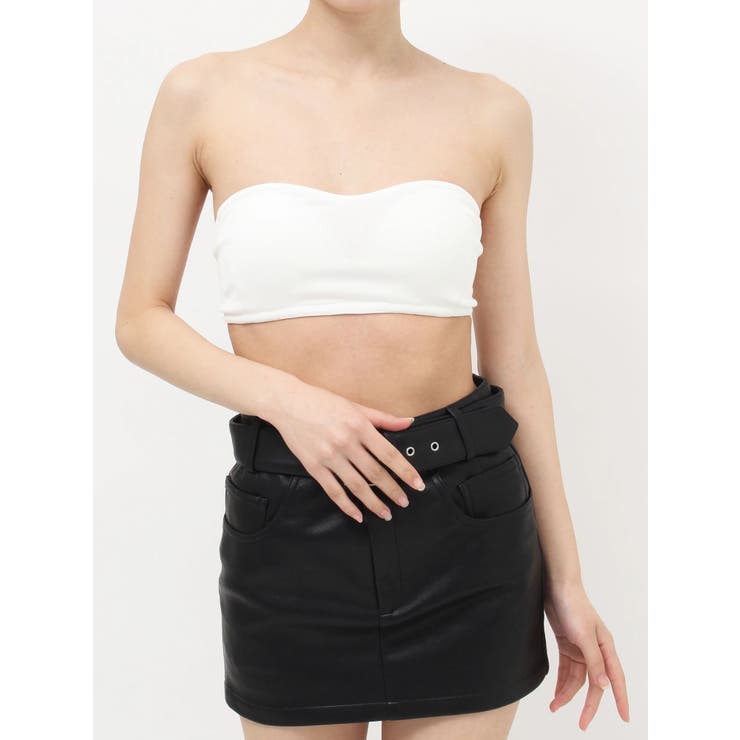 ホワイト | リブブラトップ | EVRIS