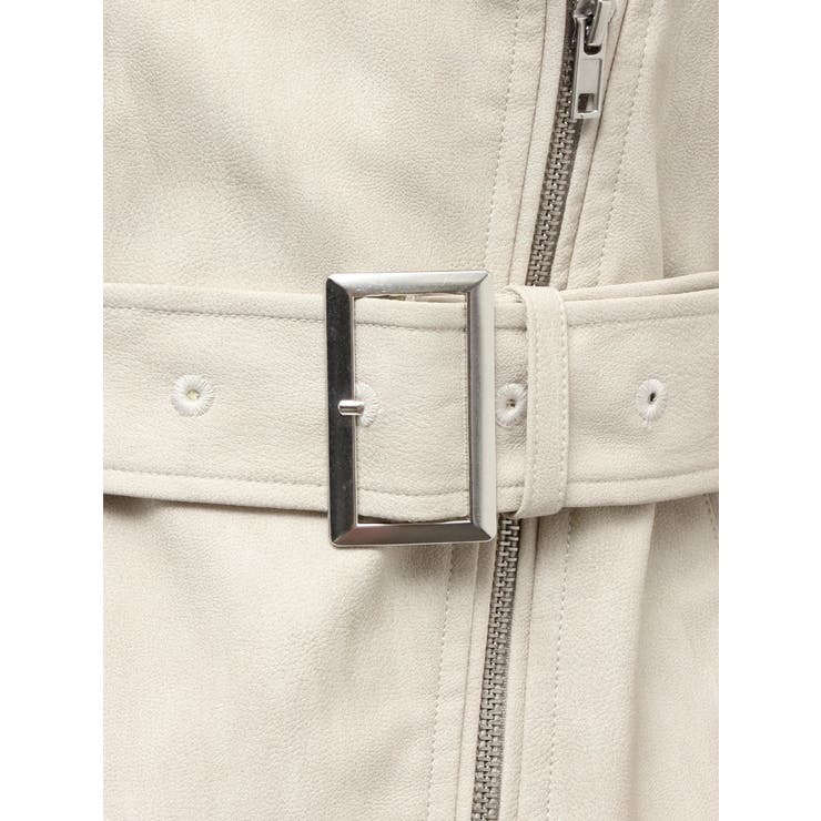 オーバーサイズライダースジャケット | EVRIS | 詳細画像36 