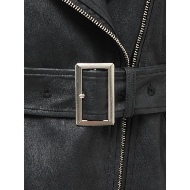 オーバーサイズライダースジャケット | EVRIS | 詳細画像37 