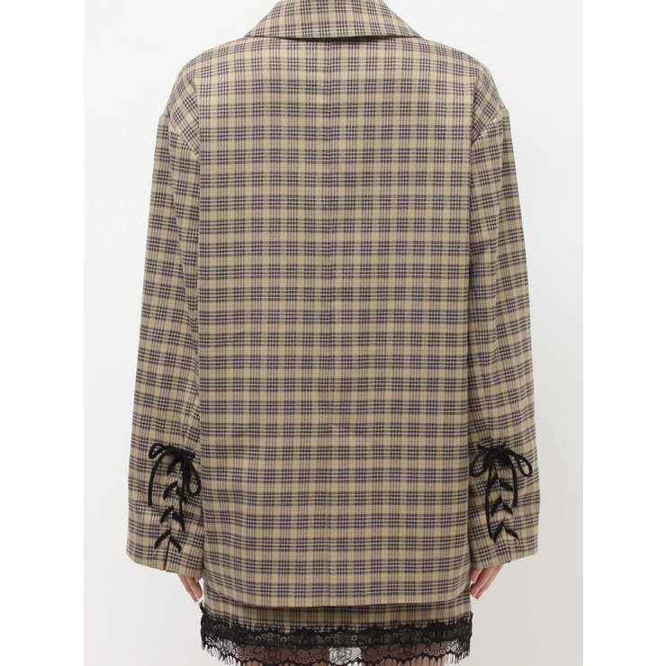 レースアップテーラードジャケット【セットアップ着用可能】 | EVRIS | 詳細画像27 