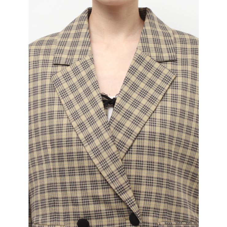 レースアップテーラードジャケット【セットアップ着用可能】 | EVRIS | 詳細画像28 