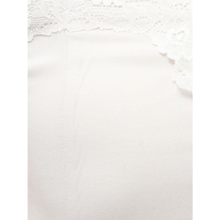 レースドッキングアシンメトリーミニワンピース | EVRIS | 詳細画像41 