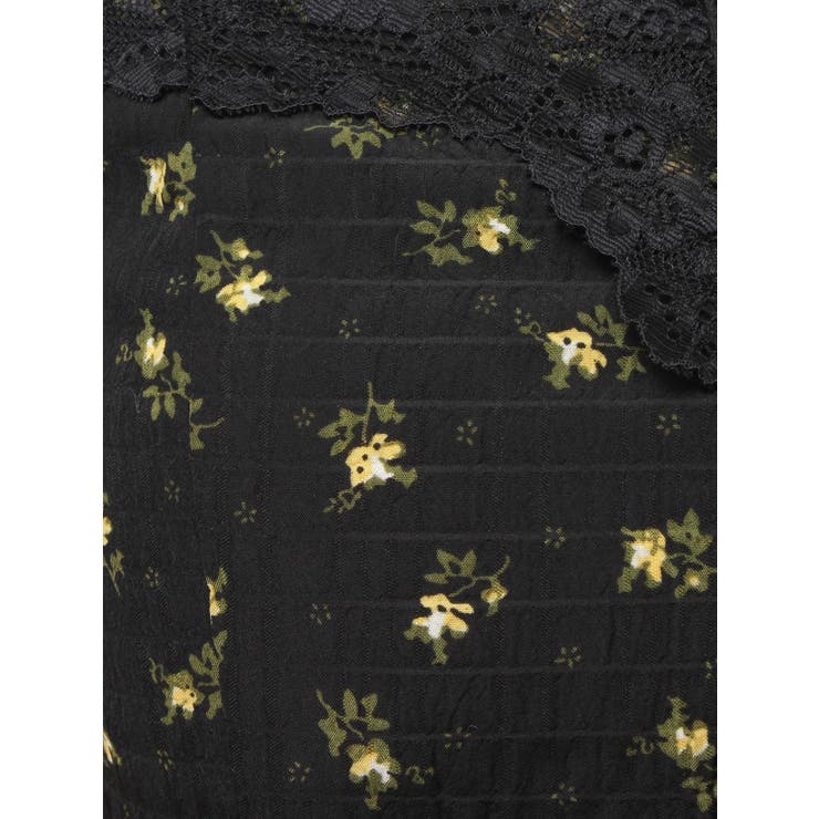 レースドッキングアシンメトリーミニワンピース | EVRIS | 詳細画像43 