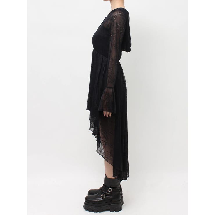 レースイレヘムフーディワンピース | EVRIS | 詳細画像16 